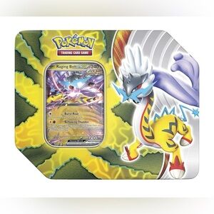 Pokemon Trading Card Games Paradox Destinies Raging Bolt ex Tin